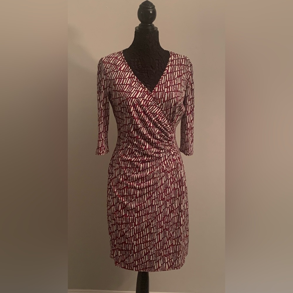 Laundry by Design, Faux Wrap Dress